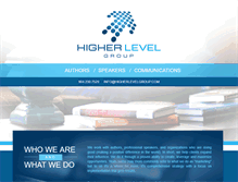 Tablet Screenshot of higherlevelgroup.com